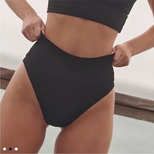 Free People It's Now Cool The Contour High-Waist Compression Bikini Bottom
